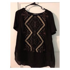 Black Miss Me Top